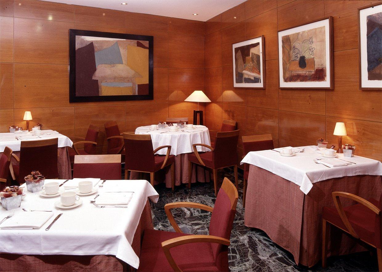Hotel Pedralbes Barcelona Restoran foto